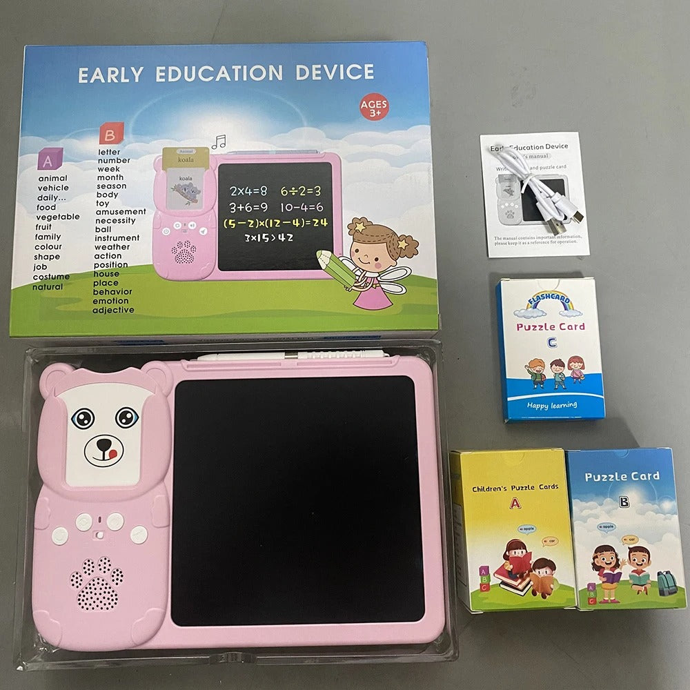 2 in 1 LCD + Flash Card reader