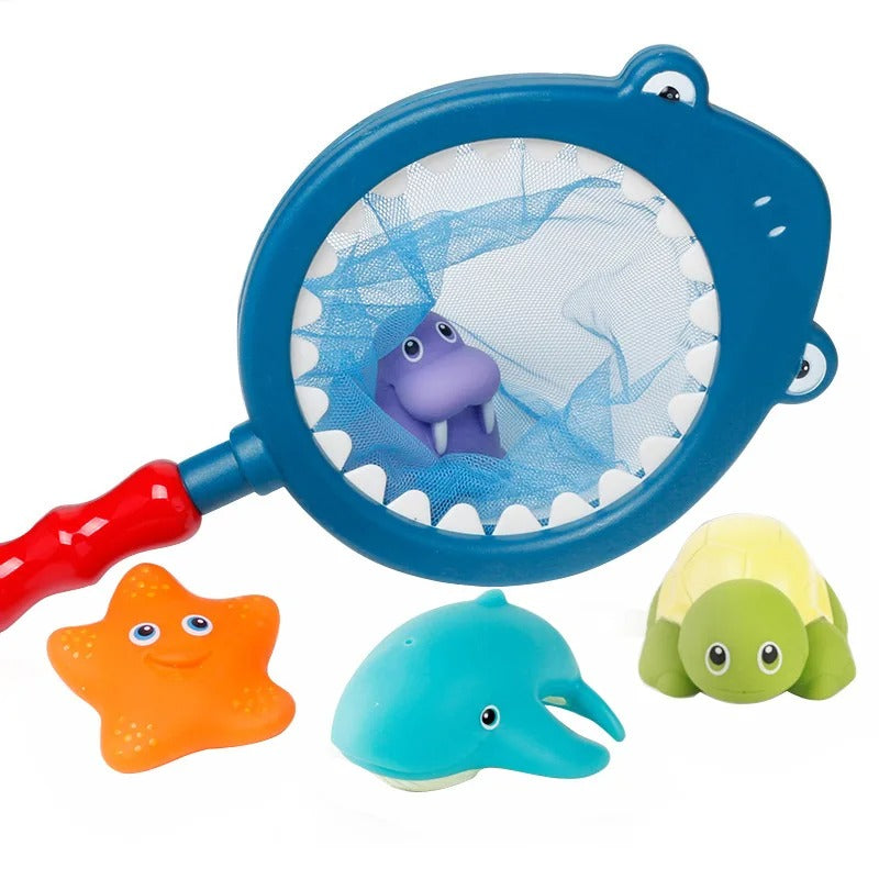 Water fishing play set