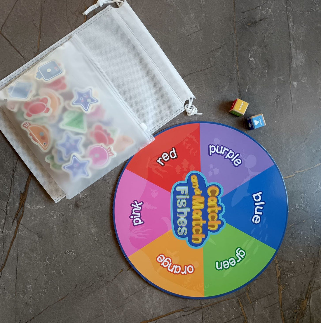 Catch and Match Fishing Toy