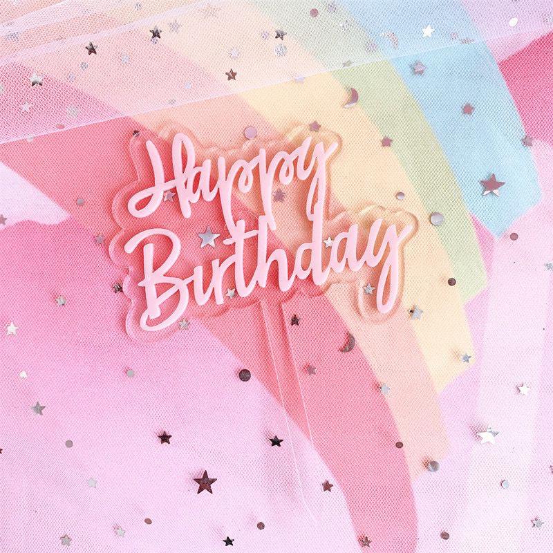 Happy Birthday - Pink