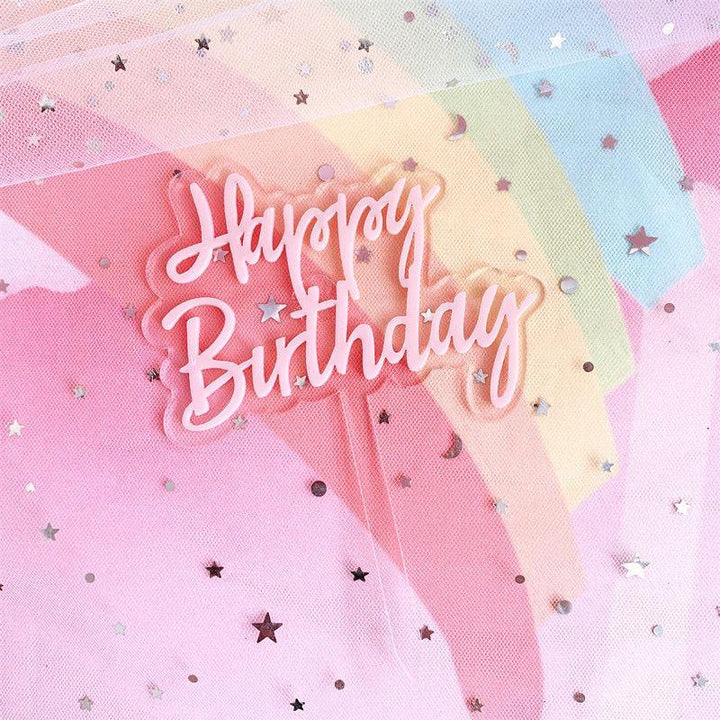 Happy Birthday - Pink