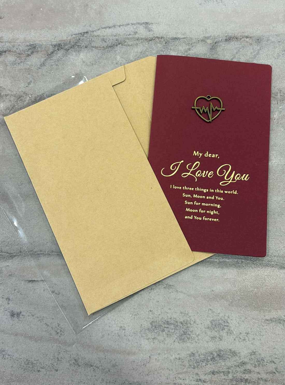 I Love You Card