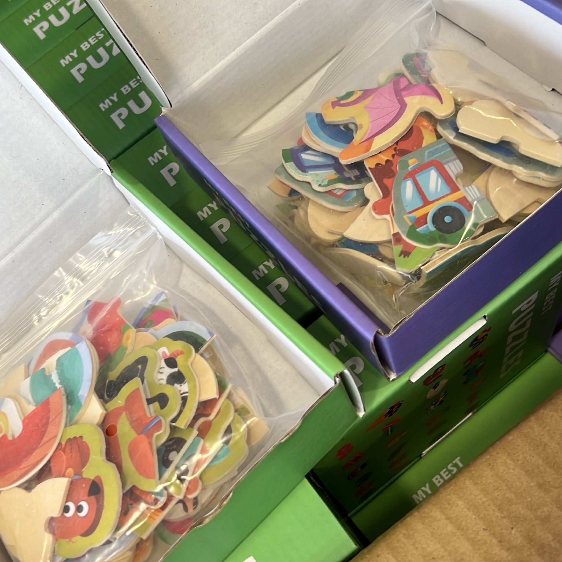 My Best Puzzles Purple box