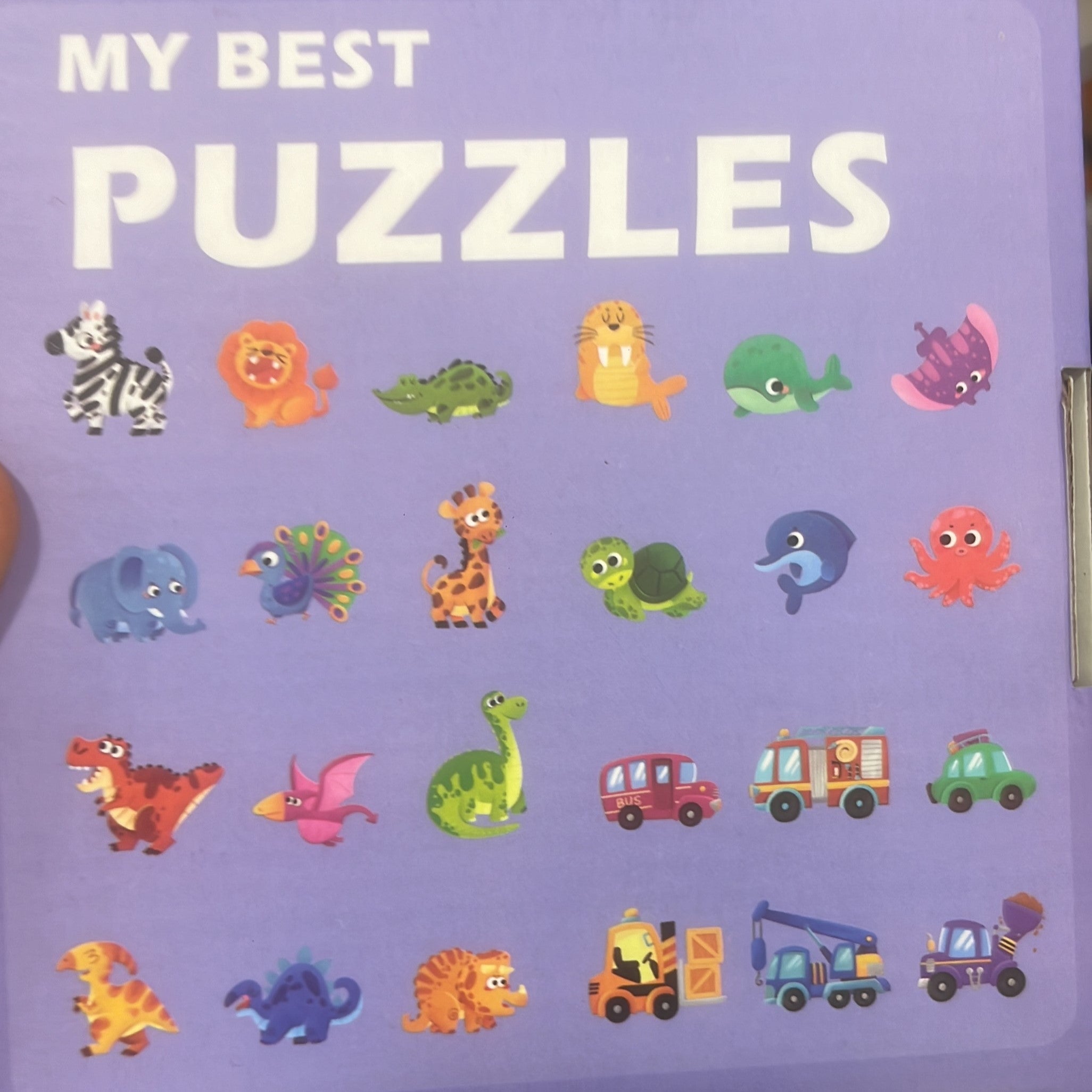 My Best Puzzles Purple box