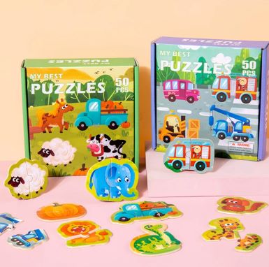 My Best Puzzles Purple box