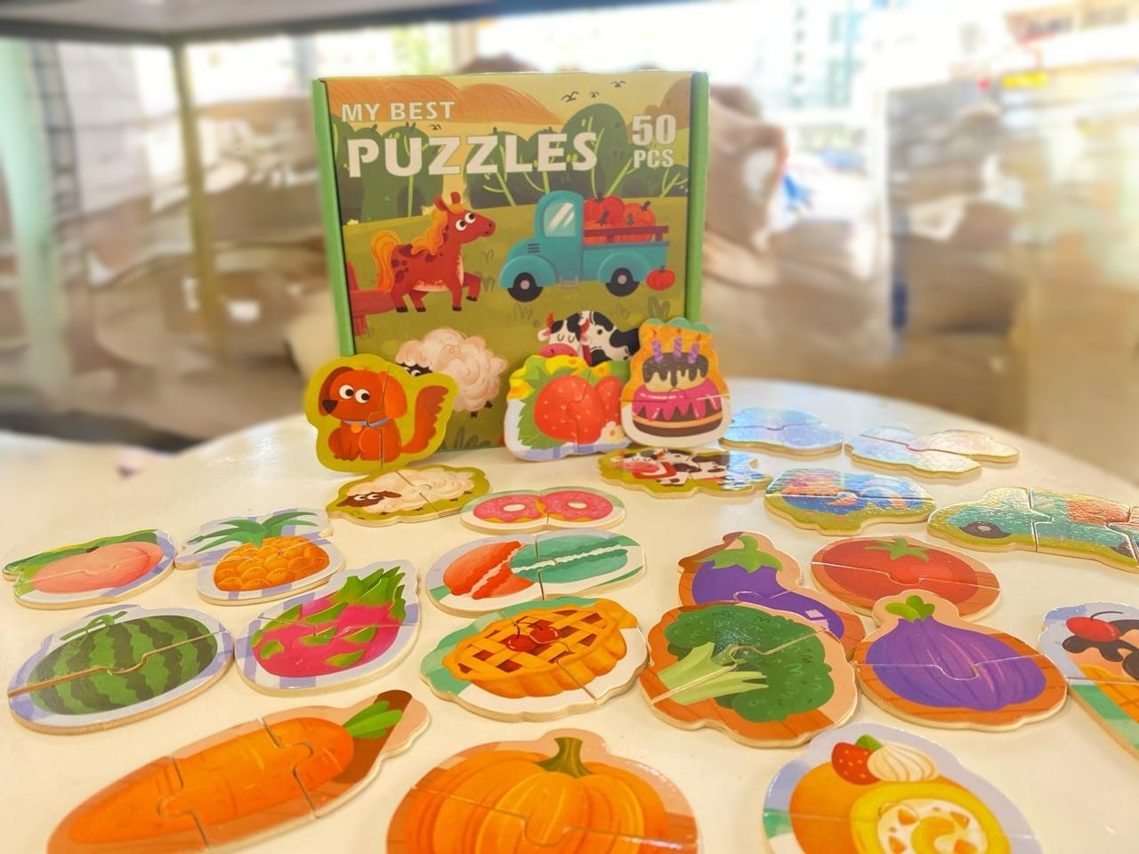 My Best Puzzles Green box