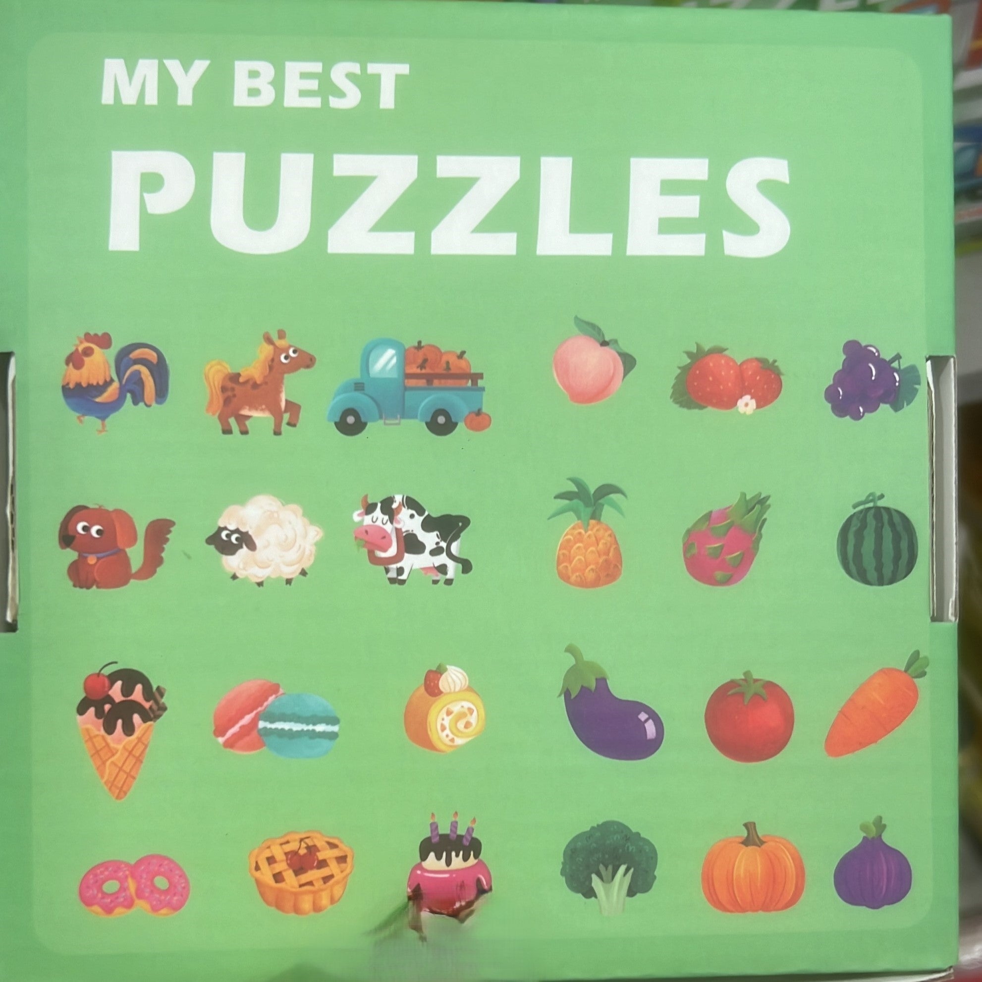 My Best Puzzles Green box