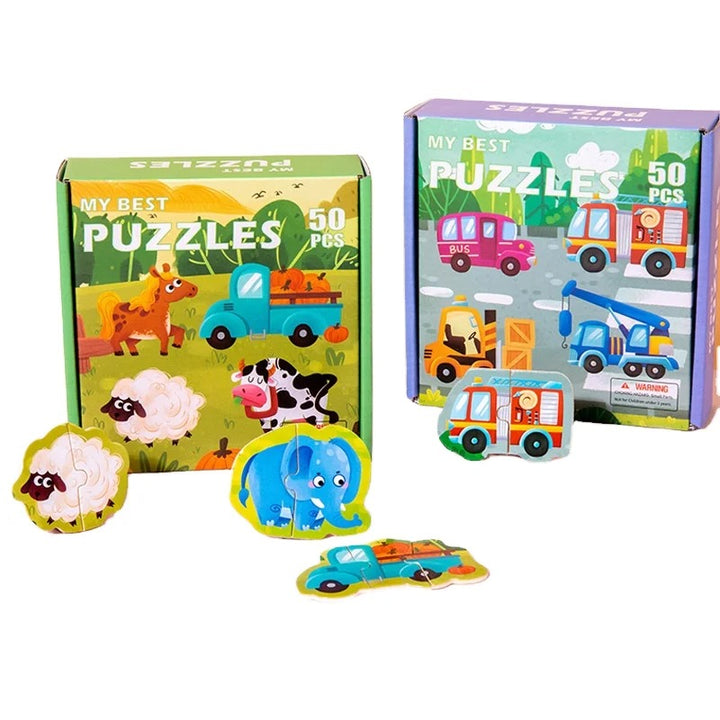 My Best Puzzles Purple box